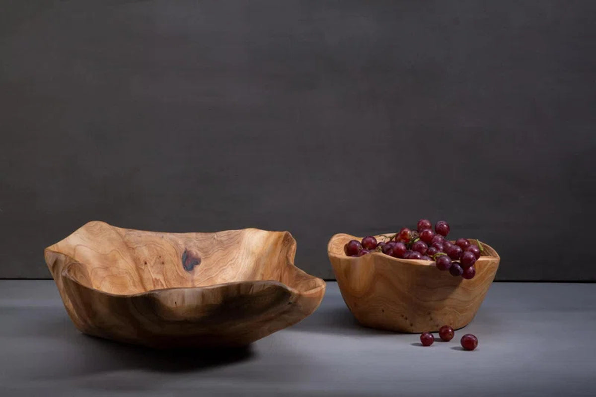 Kora Wood Decorative Bowl