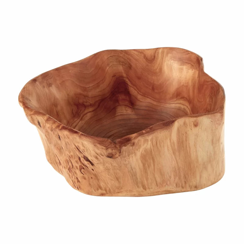 Kora Wood Decorative Bowl